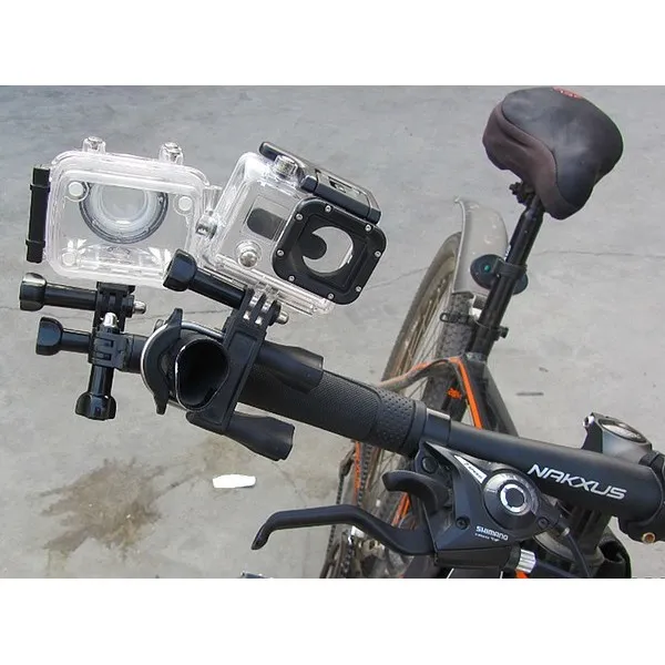 Fixation guidon & tube pour deux caméras GoPro – Image 2