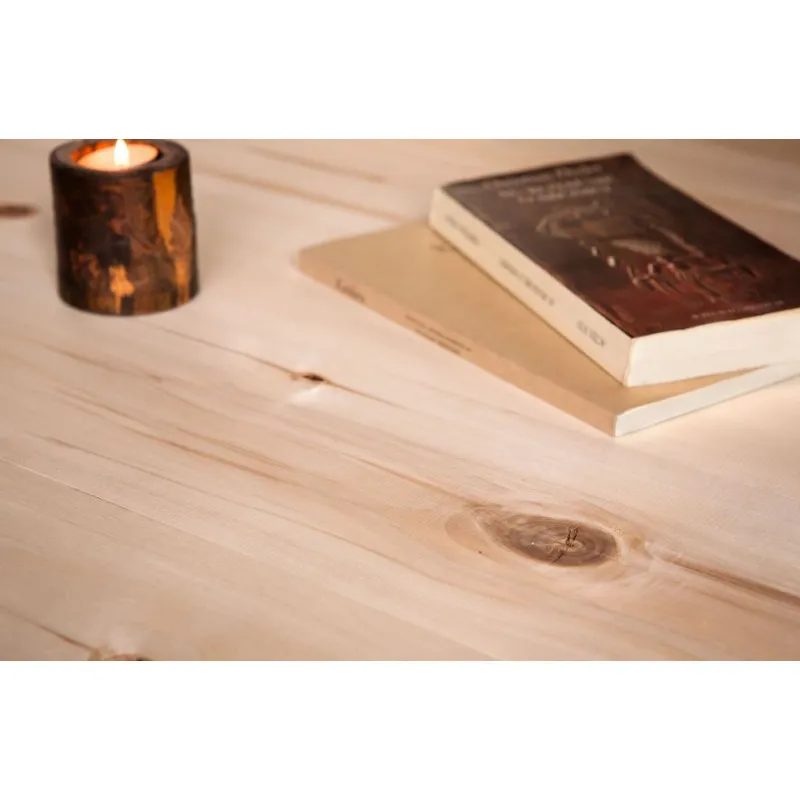 Parquet Massif Peuplier Choix Rustique 23mm