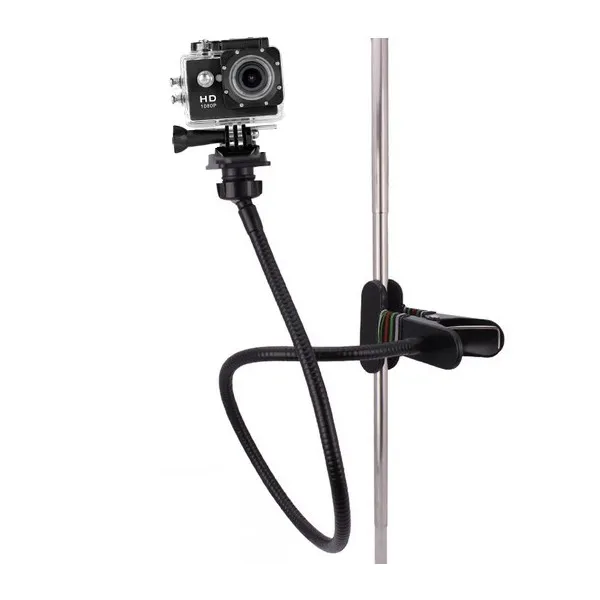 Fixation pince 40mm avec bras flexible 45cm