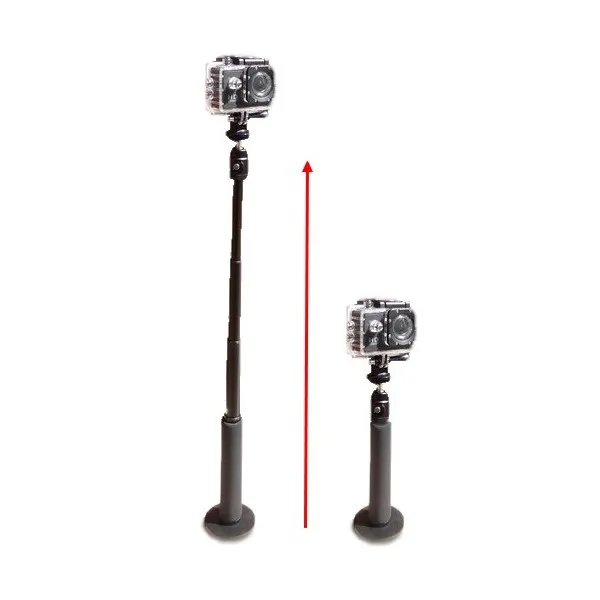 Fixation aimant 66mm Télescopique 50cm avec rotule pour caméra
