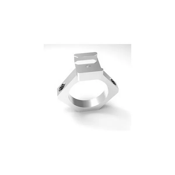 Fixation aluminium pour tube inférieur à 32mm