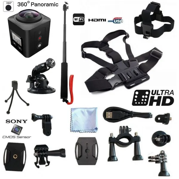 Pack Caméra XTC UHD VR 360