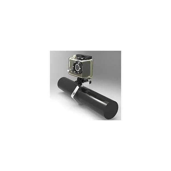 Fixation aluminium pour tube inférieur à 44mm