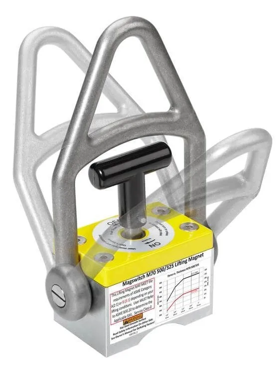 AIMANT DE LEVAGE LEGER ET COMPACT 531.99MLAY – Image 2