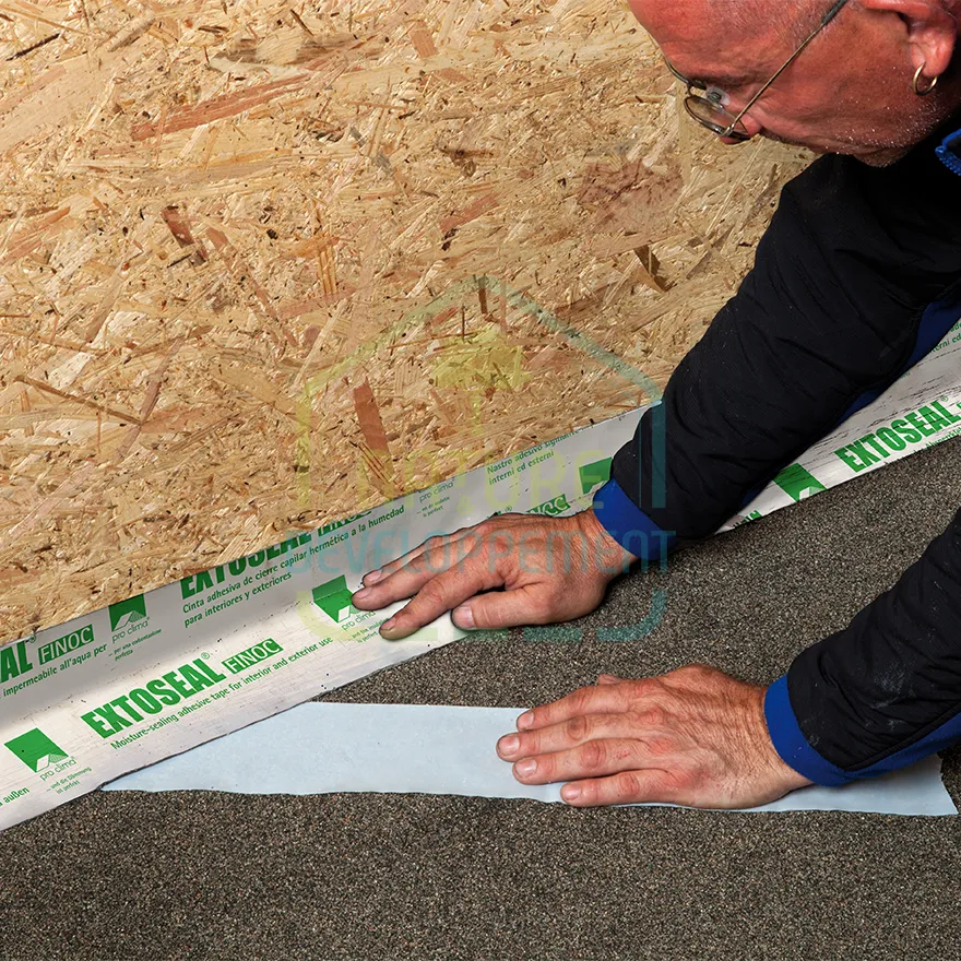 Bande d’arrase barrière anti-capillarité EXTOSEAL FINOC Pro clima – Image 5