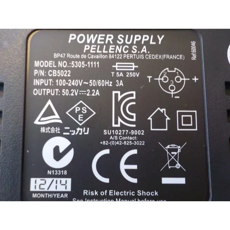 Chargeur 2,2 A PELLENC – Image 2