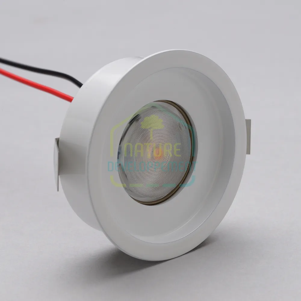 LED encastrable extra-plat 4,5W pour véranda gamme CARBONE – Image 3