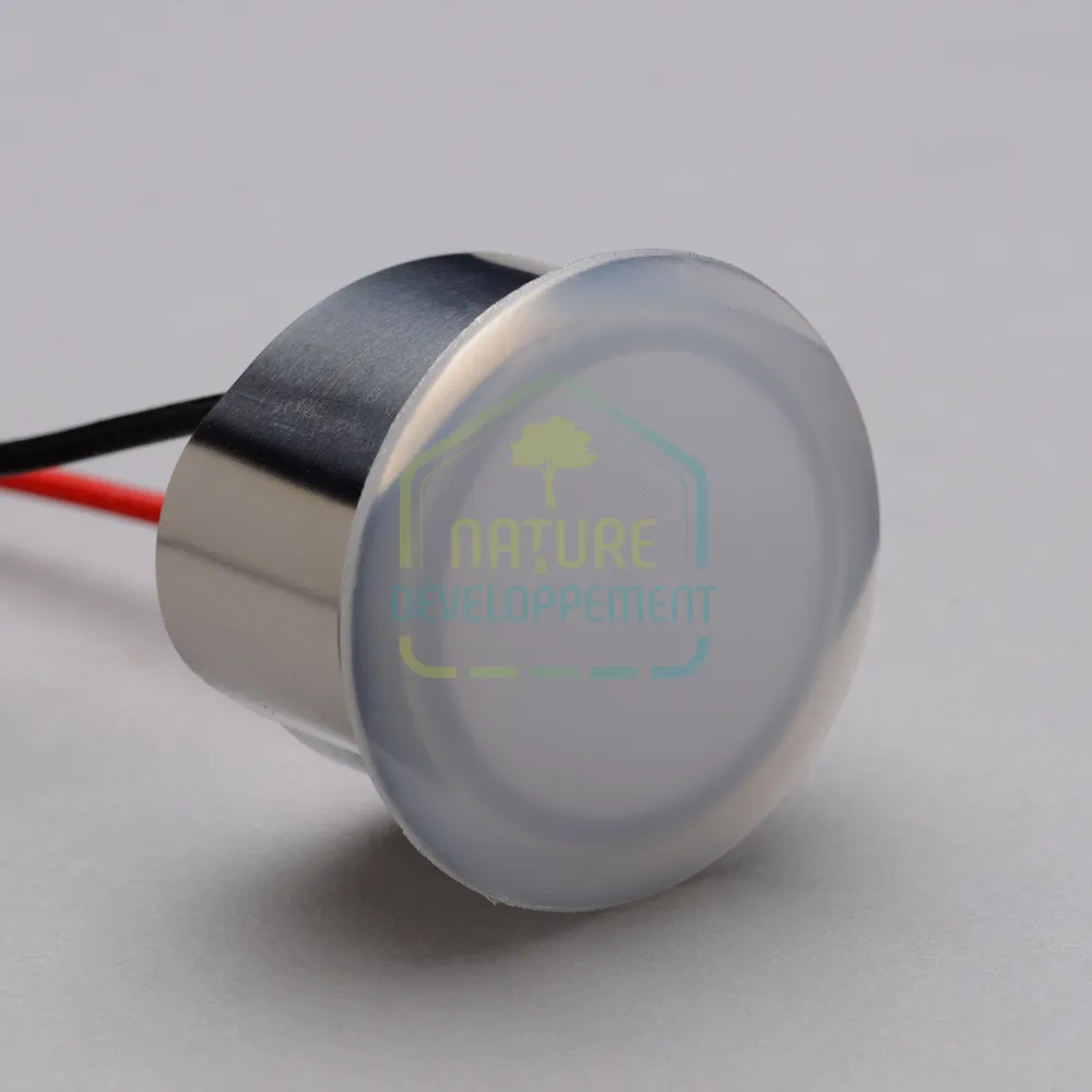 LED encastrable éclairage balisage 1W gamme CANARI – Image 2