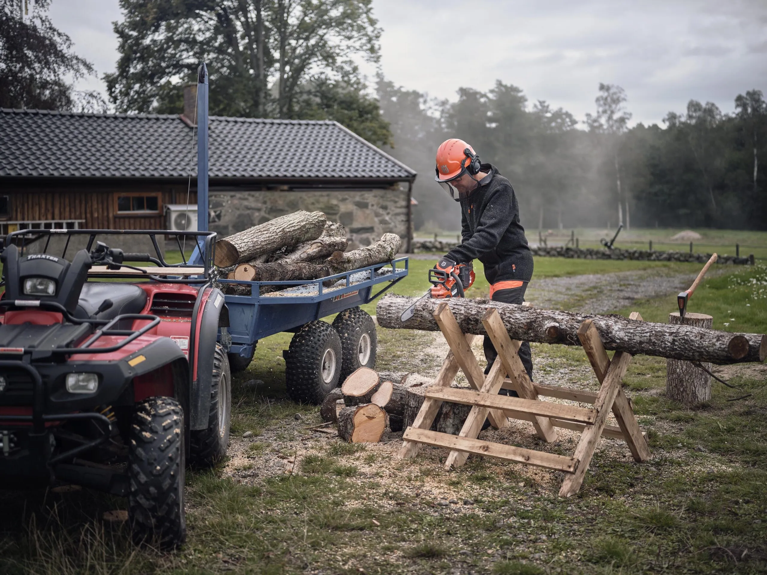 Tronçonneuse à batterie HUSQVARNA – 340i – Image 3