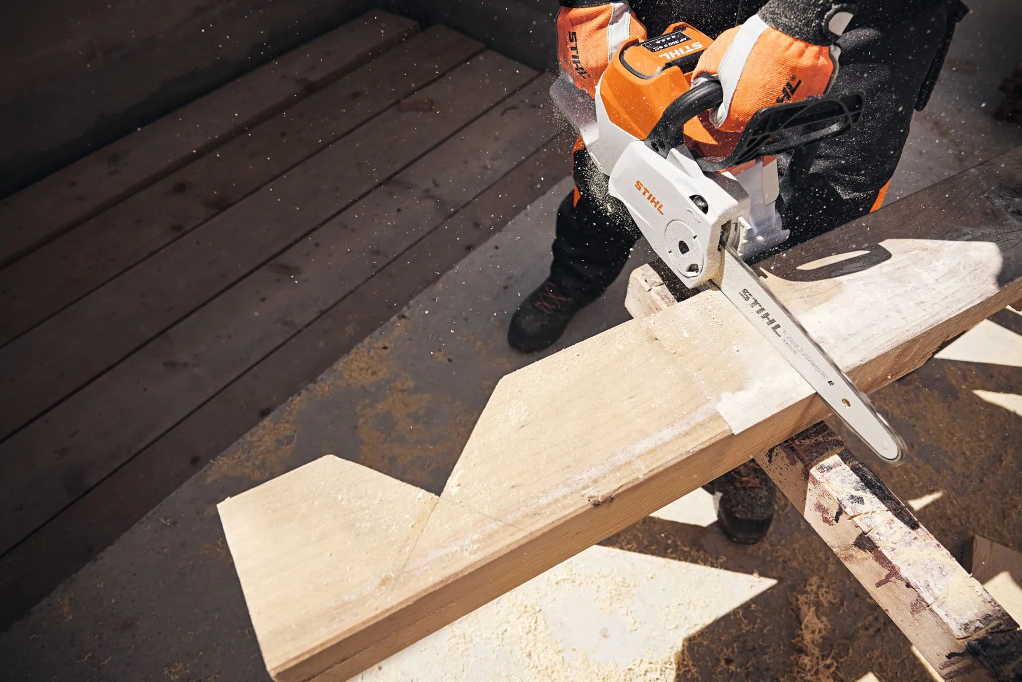 Tronçonneuse à batterie STIHL – MSA 160 C-B – Gamme AP – Image 4