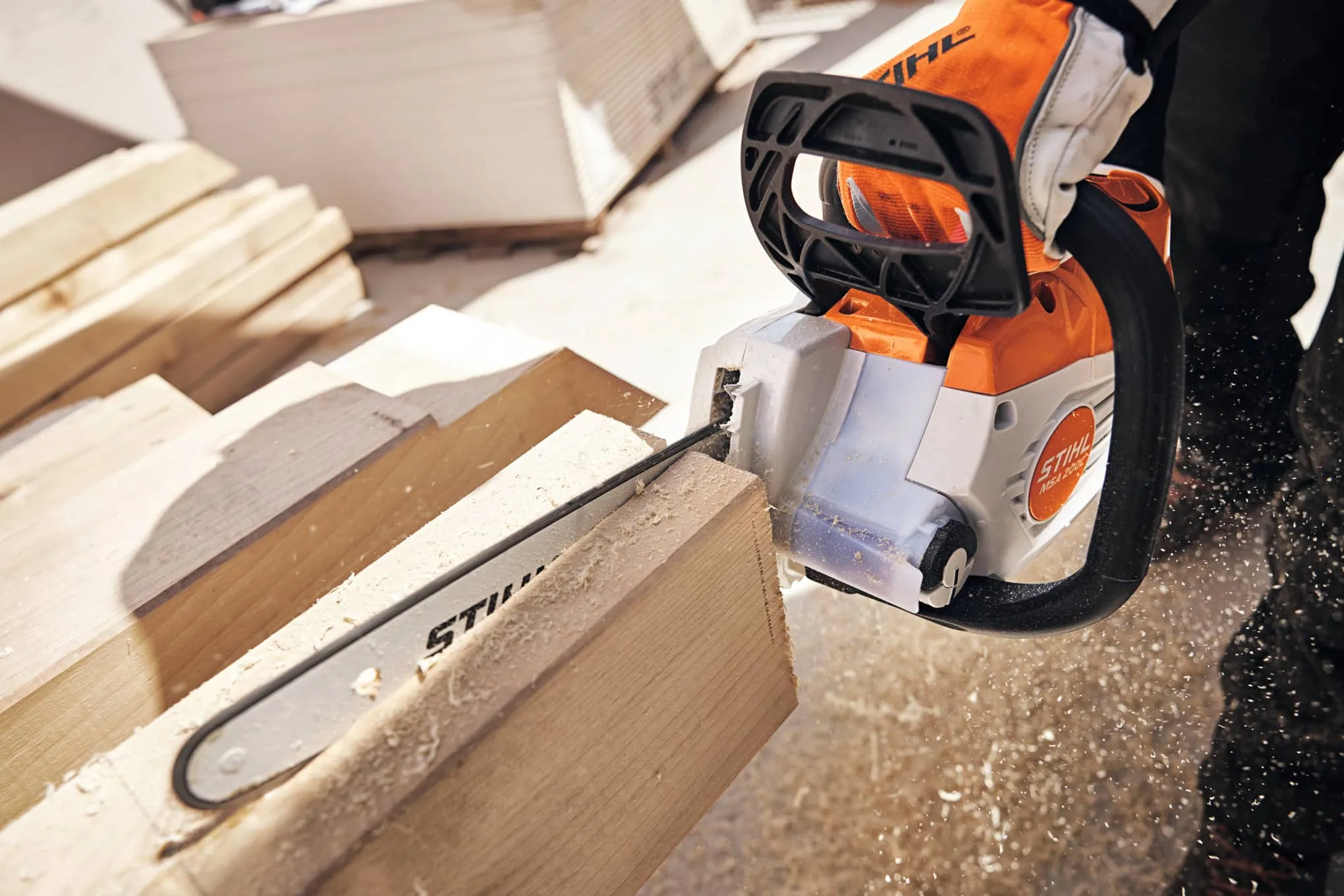Tronçonneuse à batterie STIHL – MSA 200 C-B – Gamme AP – Image 7