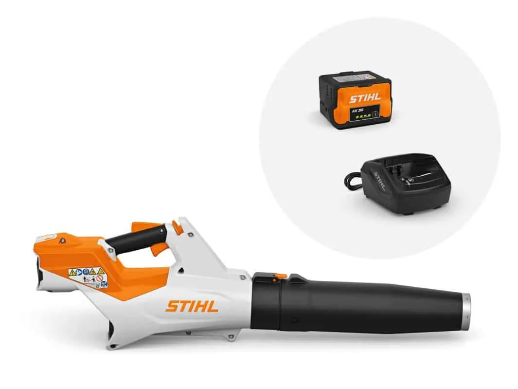 Souffleur à batterie STIHL – BGA 60 (pack batterie AK 30 + chargeur AL 101) – Gamme AK