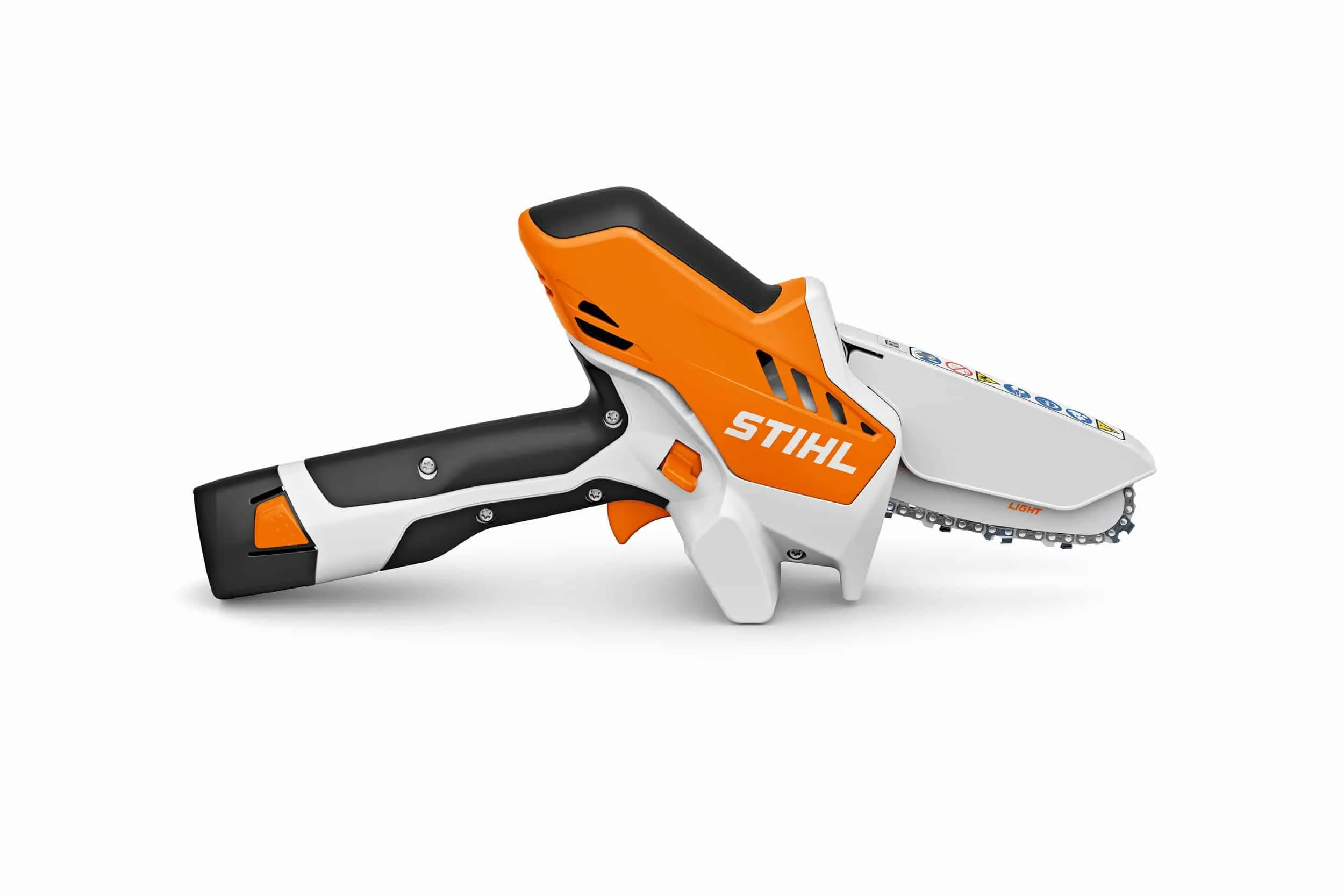 Scie à main à batterie STIHL – GTA 26 (pack batterie + chargeur + chaîne + guide de chaîne + multioil BIO + sac de transport) – Gamme AS – Image 3