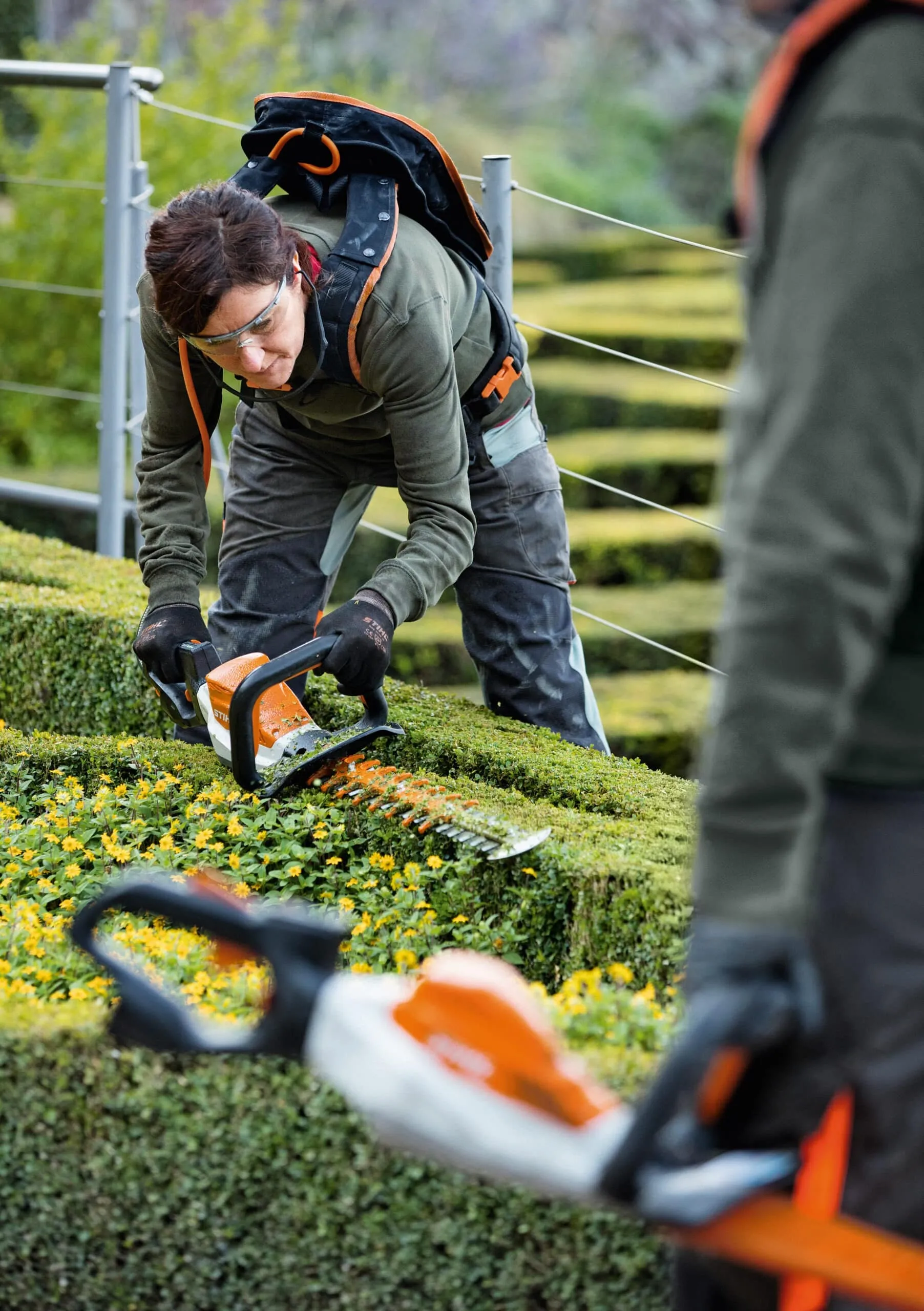 Taille-haie à batterie STIHL – HSA 94 T 75 cm – Gamme AP – Image 3