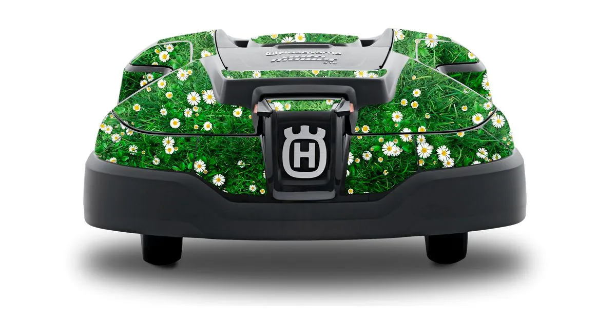 Sticker HUSQVARNA – Fleurs pour AUTOMOWER 310/315