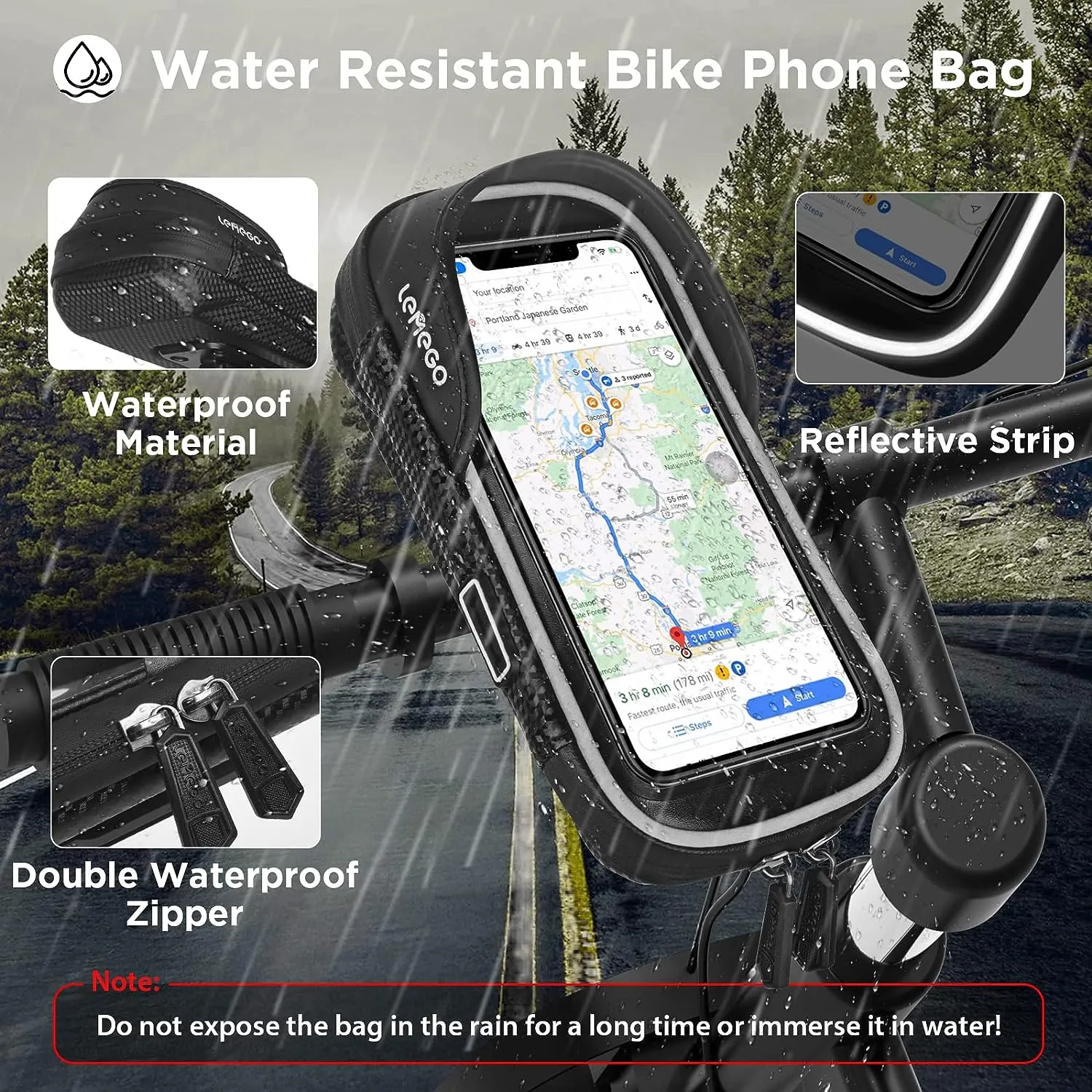 Support Téléphone pour Route à Vélo – Image 3