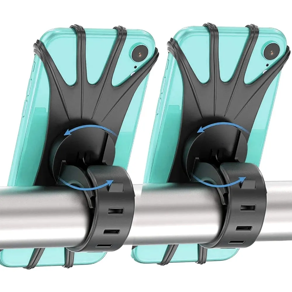 Pack de 2 Supports Smartphone Vélo en Silicone – Image 5