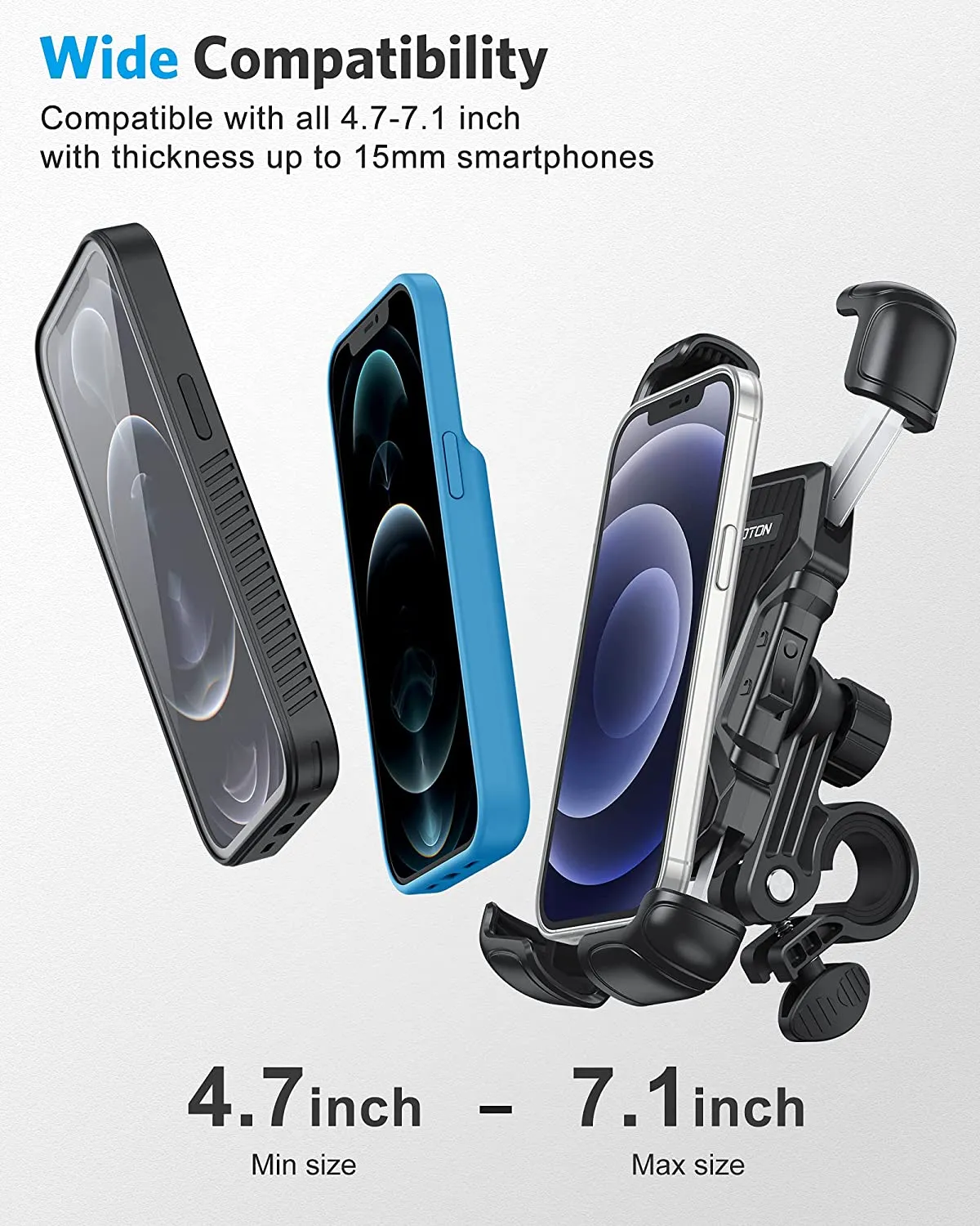 Support de Téléphone pour Moto et Vélo – Image 2